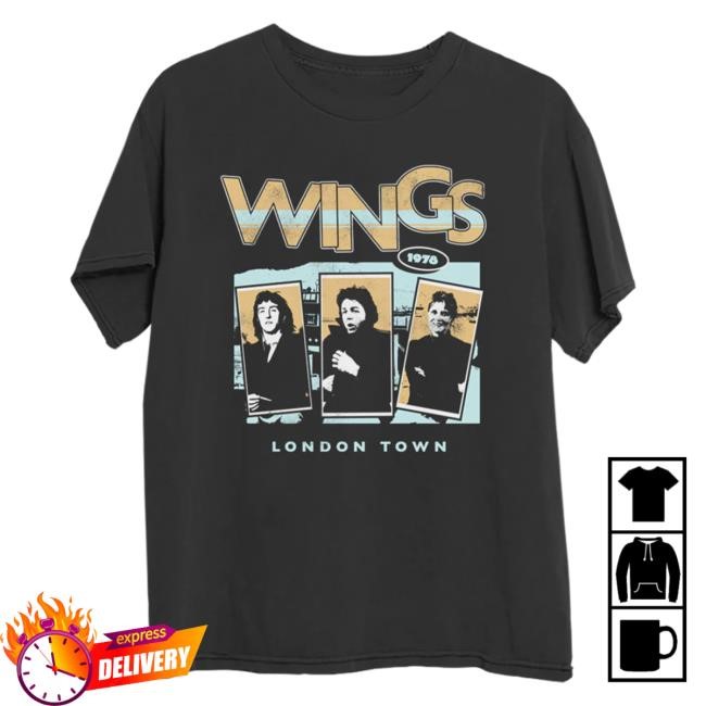 Official Paul McCartney Store London Town Graphic Hot Shirt PaulMcCartney