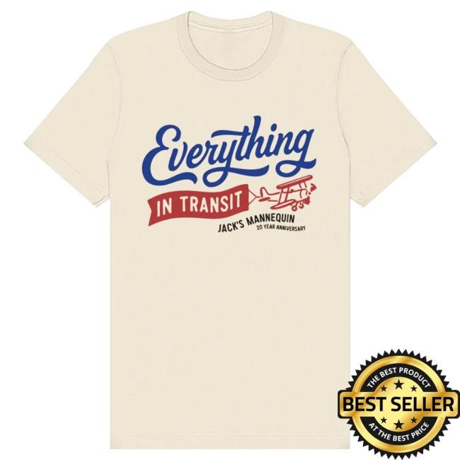 Official Andrew Mcmahon Everything In Transit 20 Year Anniversary Tees
