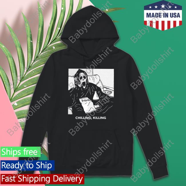 Vera's Eyecandy Chilling Killing Ringer Sweatshirt