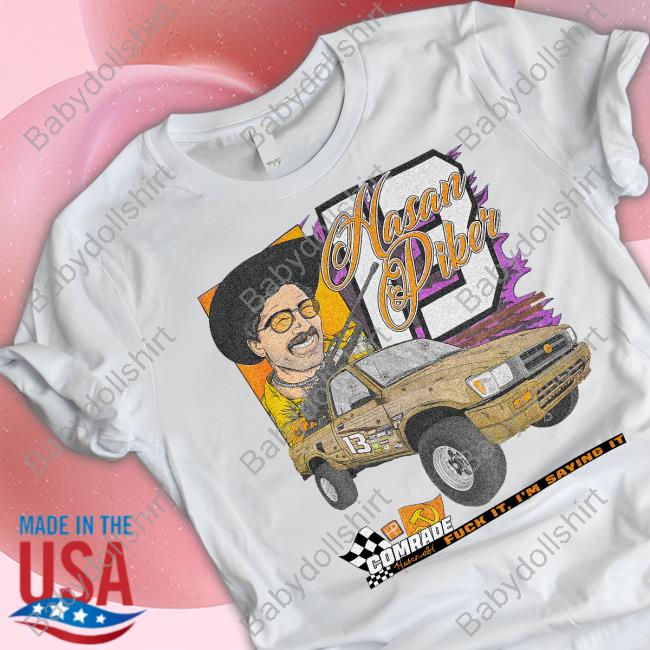 Ideologie Shop Merch Hasan Piker Comrade Fuck It I'm Saying It T Shirt Hasanabi