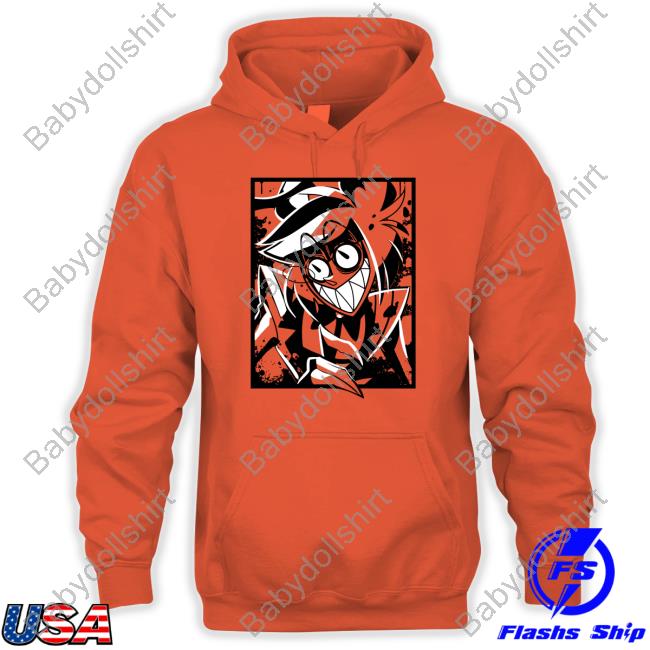 Shark Robot Alastor Murderous Portrait Hoodie Official Shark Robot Shop Alastor Murderous Portrait Cap