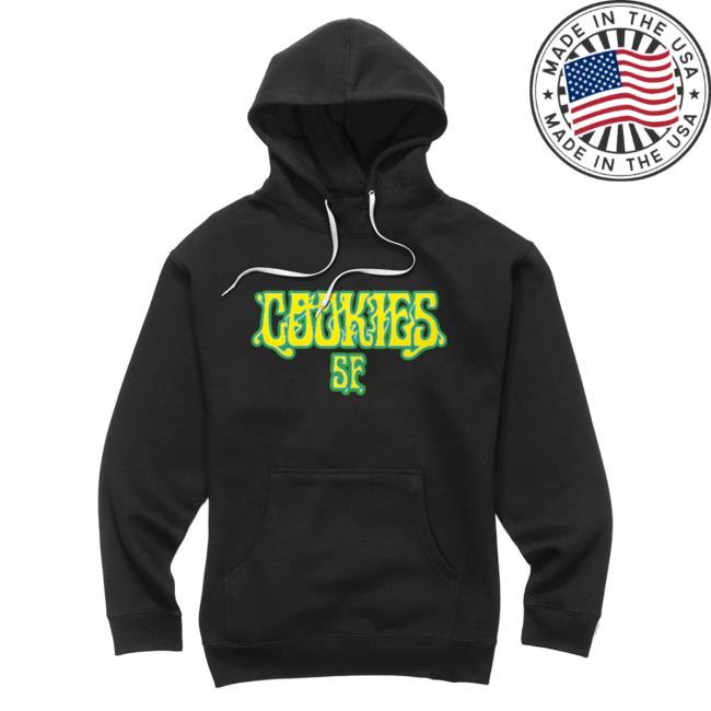 Official Cookies Merch Store 420 Wizard Hood Black