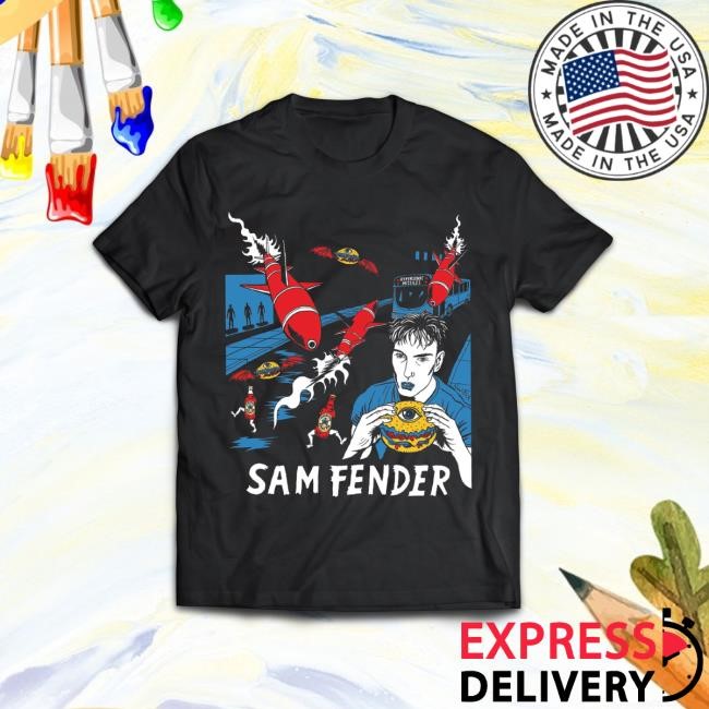 Burgers, Missiles & Beers New T-Shirt - Sam Fender