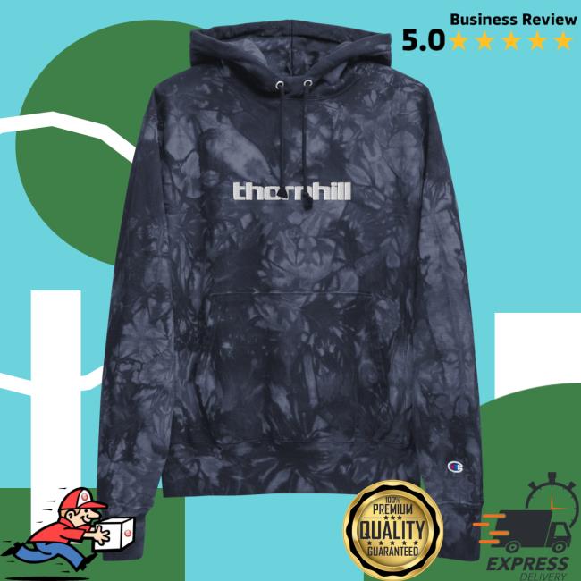 Official Thornhill Merch Thornhill x Champion Logo Tie Dye Hood