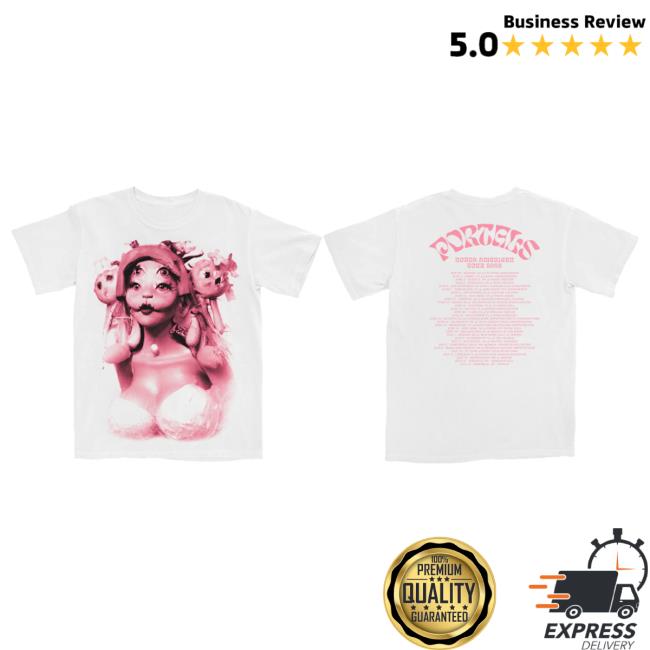 Official Melanie Martinez Merch Portals Live White T Shirt