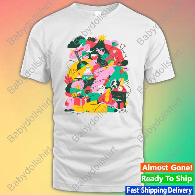 Christmas Illustration Long Sleeve T Shirt