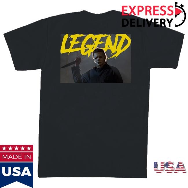 Official Old Row The Michael Myers Spooky Legends Pocket Tee