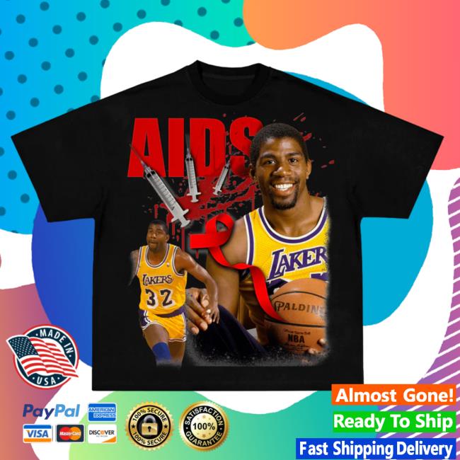 Magic Johnson Aids T-Shirts
