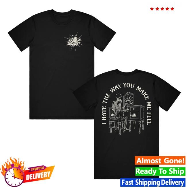 Official Bayside Band Merch Shudder Vanity Black Tees