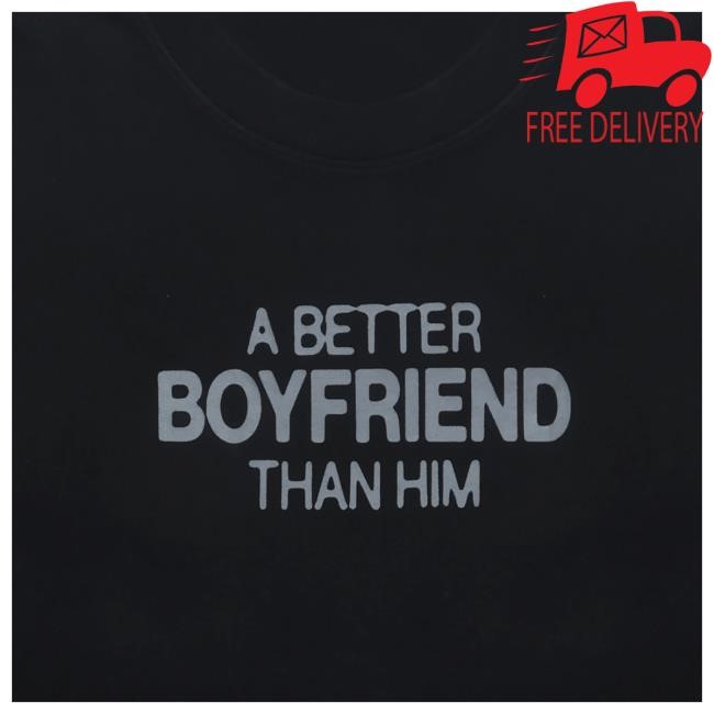 Official Dove Cameron Boyfriend Ss T Shirt - Black Garment Dye