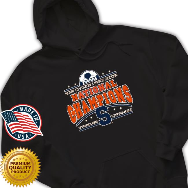 Syracuse Orange Men’S Soccer 2022 Ncaa D-I National Champions New Shirt