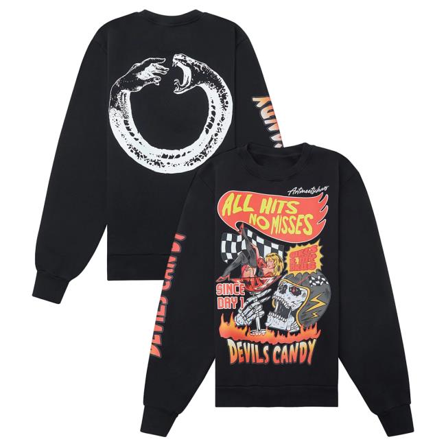 Official Capsule Clothing Store Art Meets Chaos Devil's Candy Sweater Capsule Nyc
