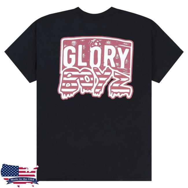 Official Glo Gang Merch Store Glo Gang Glory Boyz T Shirt (Black) GloGang