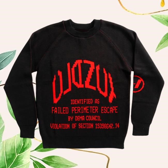 Official 21 Pilots Merch Store Shop Twenty One Pilots Clancy Limited Edition Knit Crew neck Sweatshirt