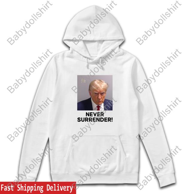 Never Surrender Swearter Hoodie -Troy Nehls - Trump MAGA
