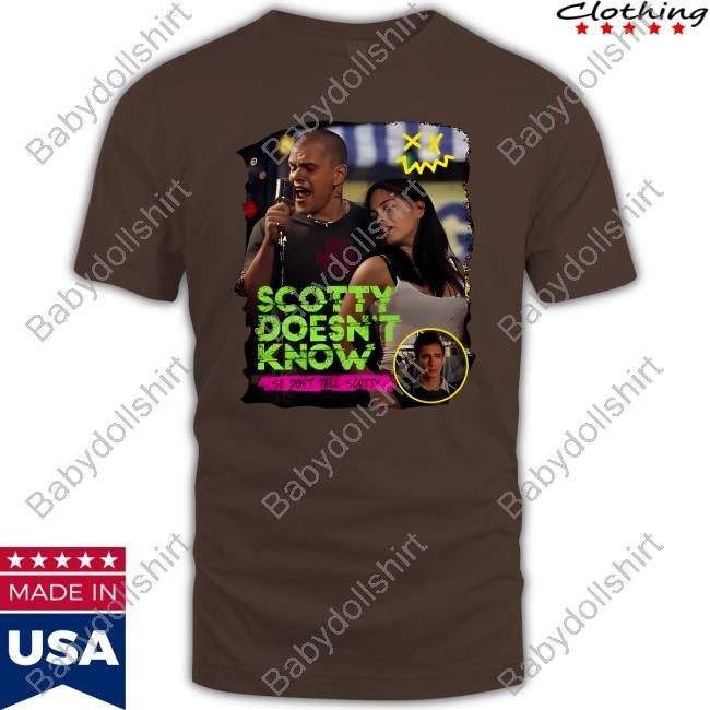 Scotty Doesn't Know - Bella Canvas Shirts David Vassegh Scotty Doesn't Know - Bella Canvas Long Sleeve Tee