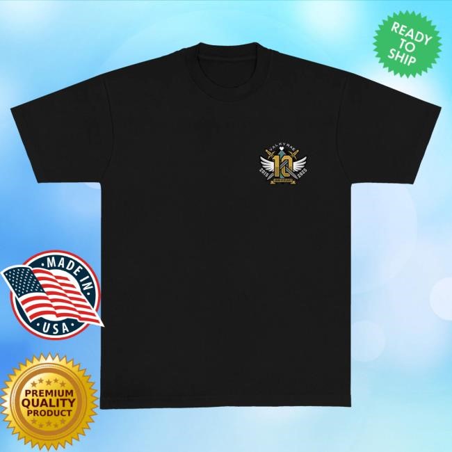 Official Valkyrae Merch 10 Year White Tees