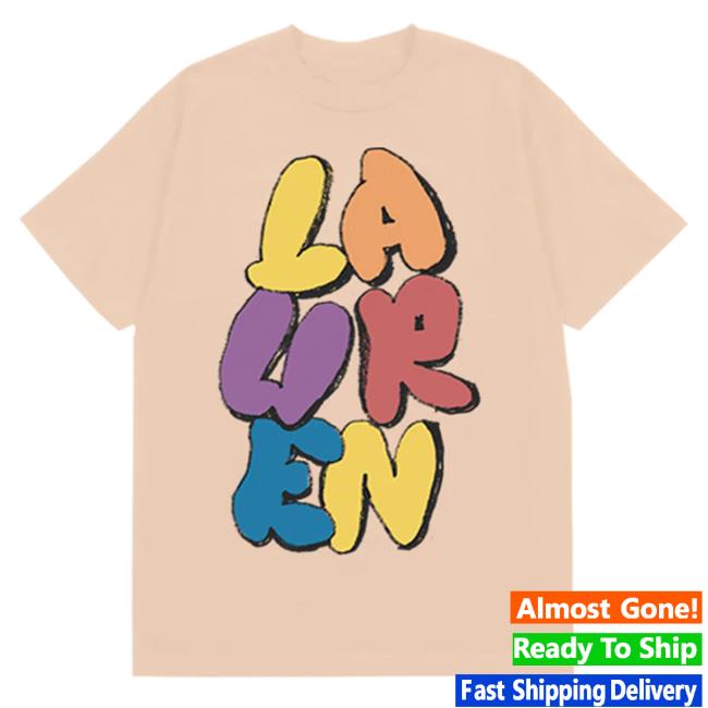 Official Lauren Daigle Store Merch Bubble Letter Lauren Daigle Tee Laurendaigle