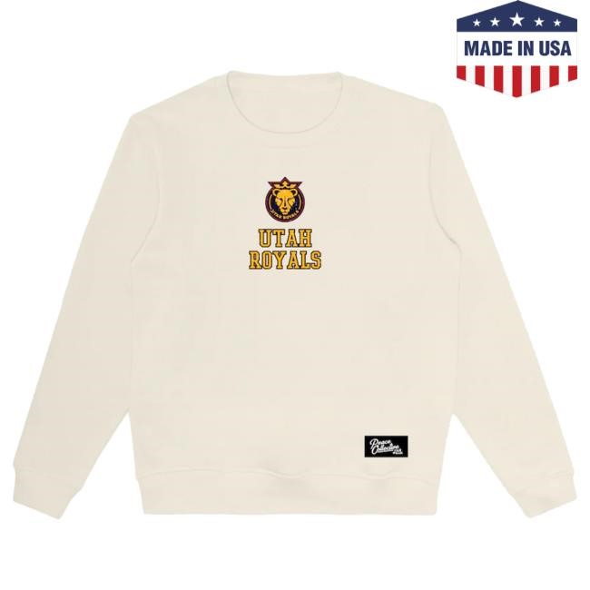 NWSL Shop Store Merch Official Unisex Utah Royals PC Crew Neck