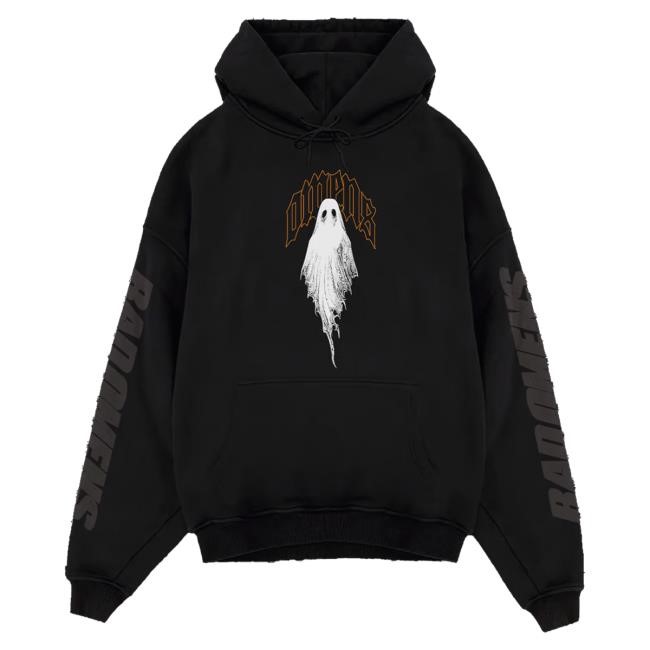 Official Bad Omens Merch Store Ghost Pullover Hoodie