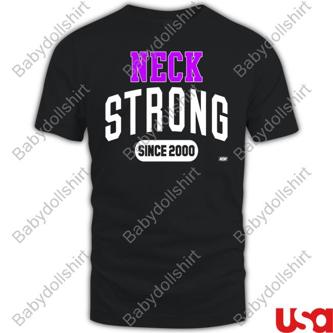 Aew Shop Roderick Strong Neck Strong Shirt