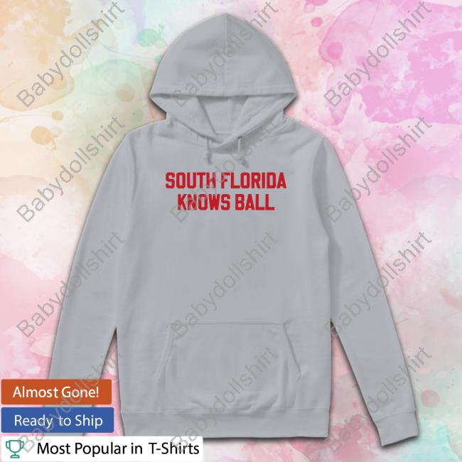 South Florida Knows Ball Tee Navy