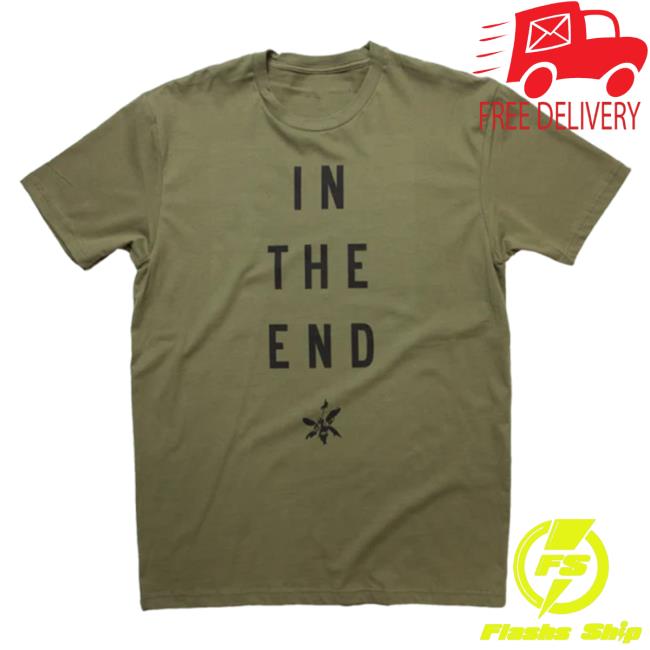 Official Linkin Park Merch Store Linkin Park In The End Military Green Tshirt Linkin Park Apparel Clothing Shop LinkinPark