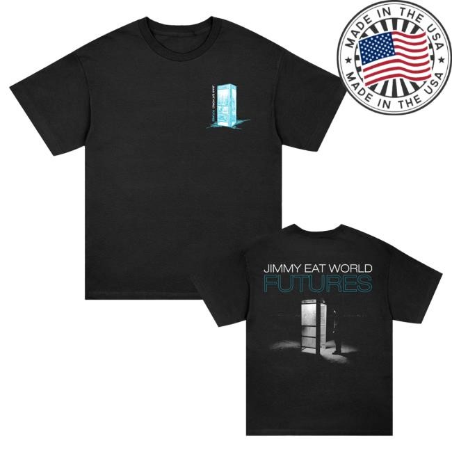 Official Jimmy Eat World Merch Shop Futures 2024 Popover Shirt (Black)