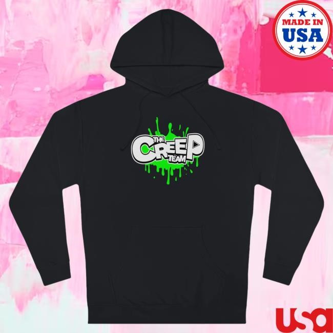 Official Creep Cast Merch The Creep Team Splat Premium New Shirt CreepCast