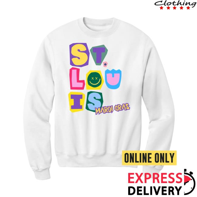 Official Arch Apparel Champion Mardi Gras White Hoodies