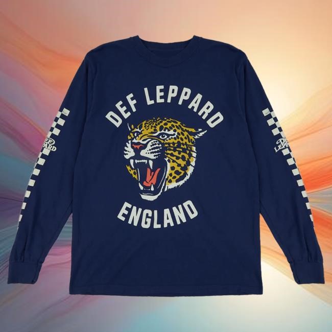 Venue Gear Rock This Place To The Ground Long Sleeve T-Shirt Def Leppard