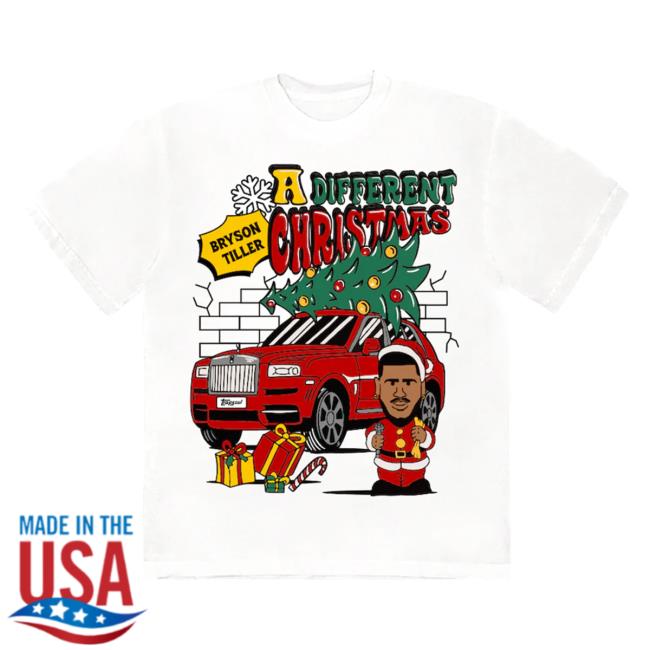 Official Bryson Tiller Merch Store Trapsoul A Different Christmas T-Shirts Bryson Tiller Clothing Shop Trap Soul