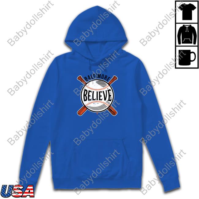 Official Believe Baltimore Tee Shirt
