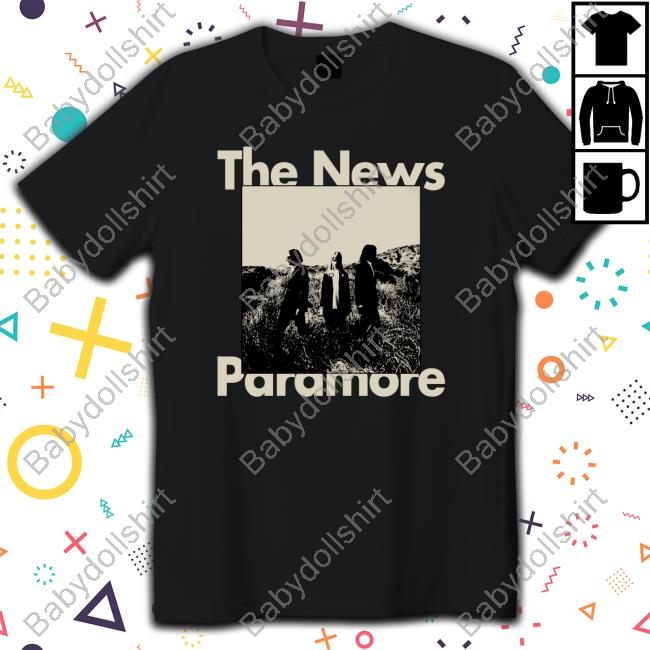 Official The News Paramore Tee