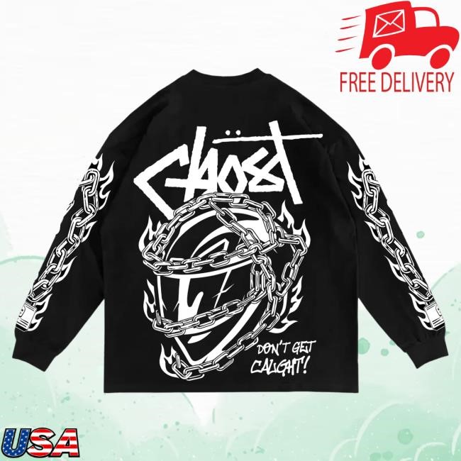 Official Ghost Racing Clothing Locked Helmet Attractive Hoodie - Black