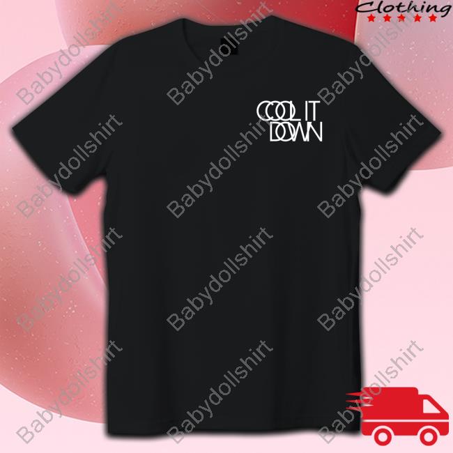 Yeah Yeah Yeahs Black Cool It Down Logo T-Shirt