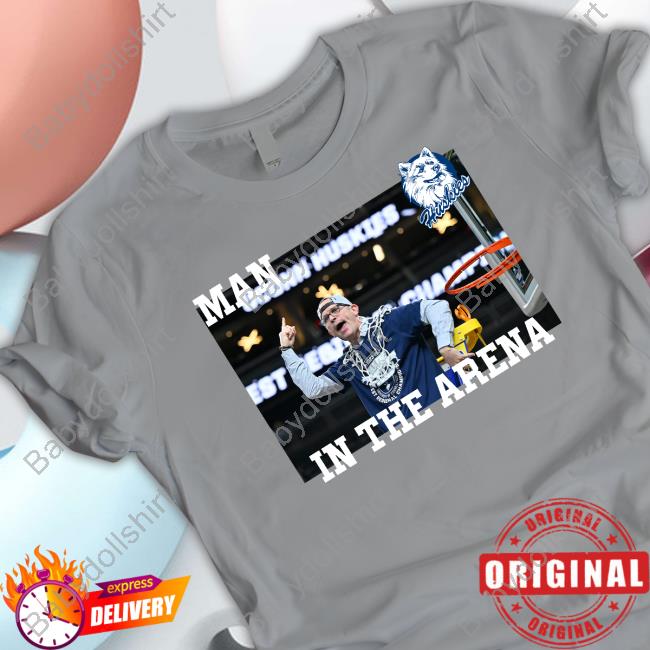 Tyrese Martin Wearing Dan Hurley Man In The Arena Huskies Sweatshirt