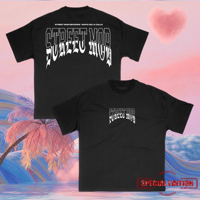 Official Street Mob Old English - Black Top Shirt