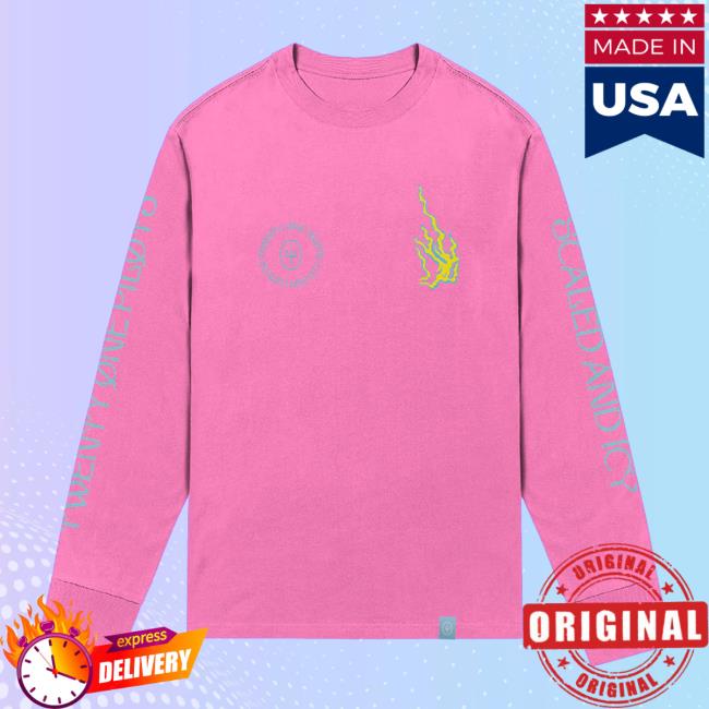 Official Twenty One Pilots Flame Dragon Long Sleeve Tee Shirt