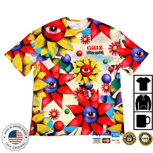 Official My Name Is Griz Merch Shop Griz Ursa Major All Over Print Tees MynameisGriz Store 3D Aop