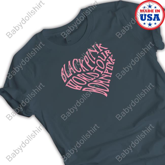 Rosé Blackpink World Tour Born Pink Long Sleeve Tee
