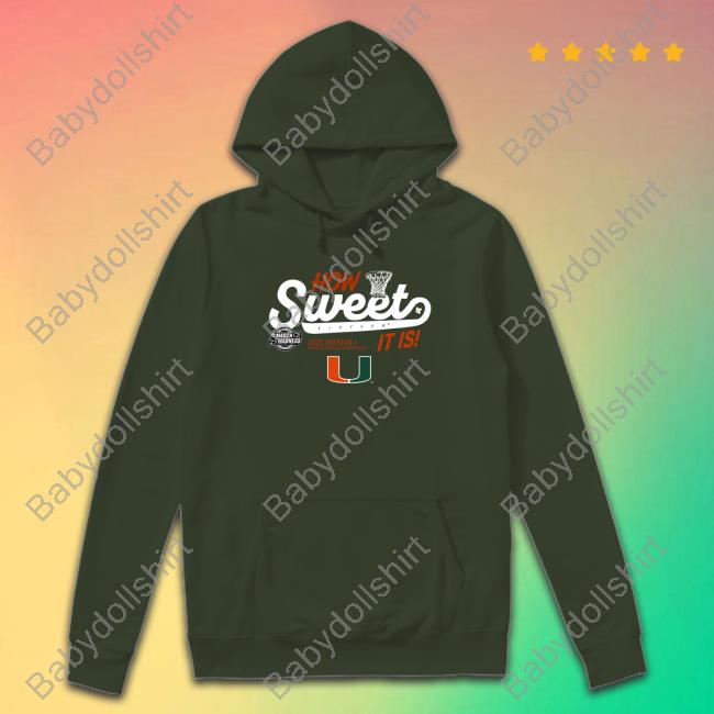Miami Basketball Sweet Sixteen Long Sleeve T Shirt