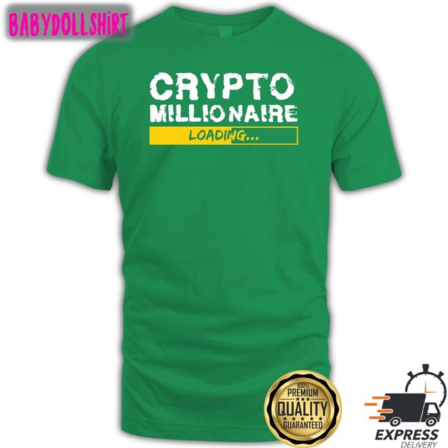 Stuyoungxrp Crypto Millionaire Loading T Shirt Black