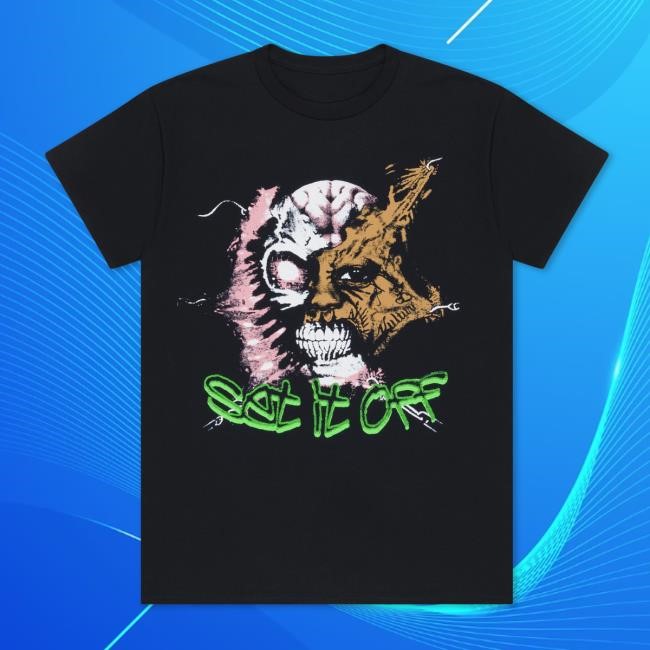 Official Offset Shop Face Rip LS Tee