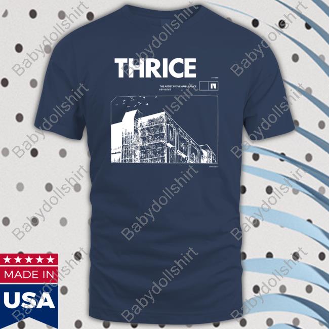 Thrice Merch The Artist In The Ambulance Tee Shirt