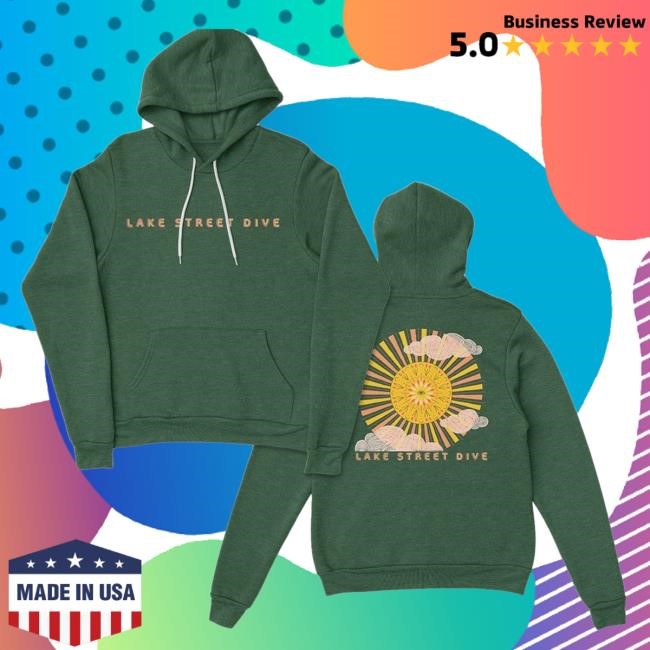 Apparel | Official Lake Street Dive Store Sunset Pullover Hoodie Lake Street Dive