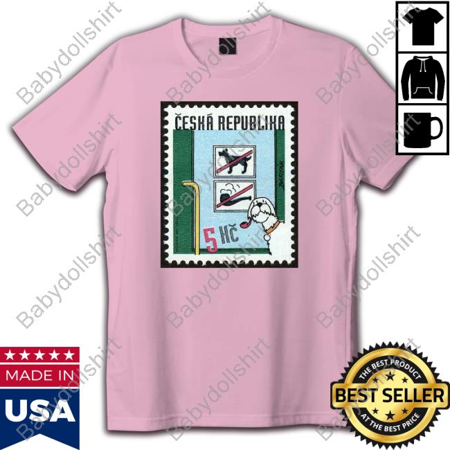 Official Postsegel Česká Republika Shirts