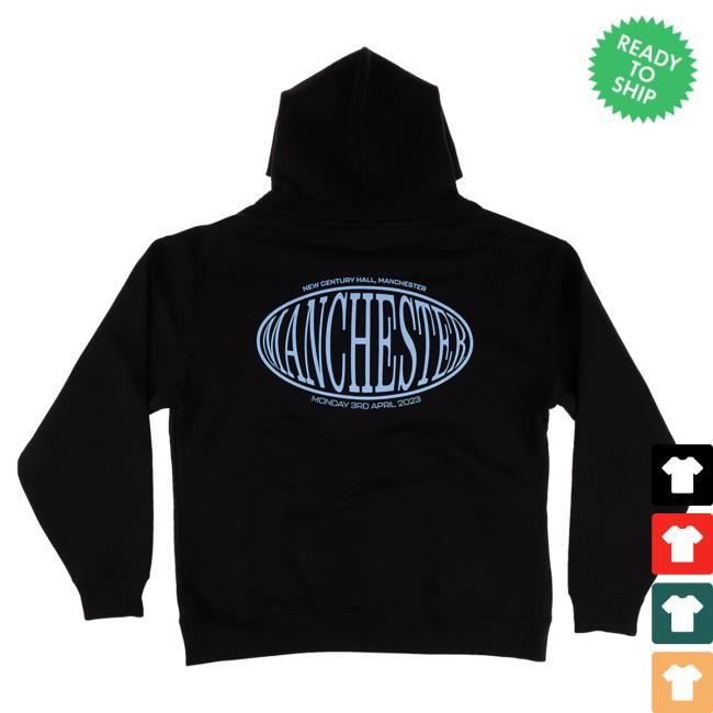 Official Flo Like This Merch Manchester Tour Crewneck: Black