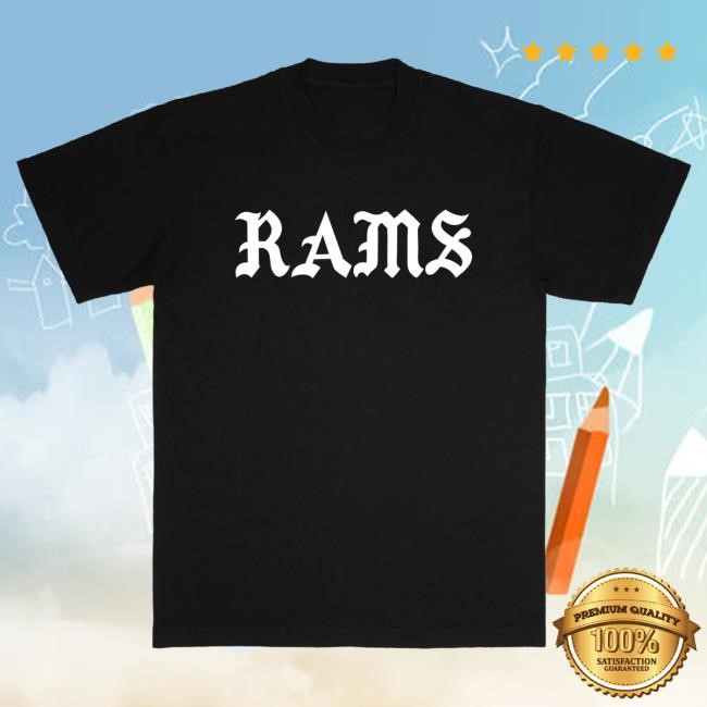 Official Born X Raised Merch Store Born X Raised + Rams Classic Tee: Black