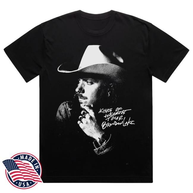 Official Brandon Lake Merch Store KOH Portrait Tour T Shirt